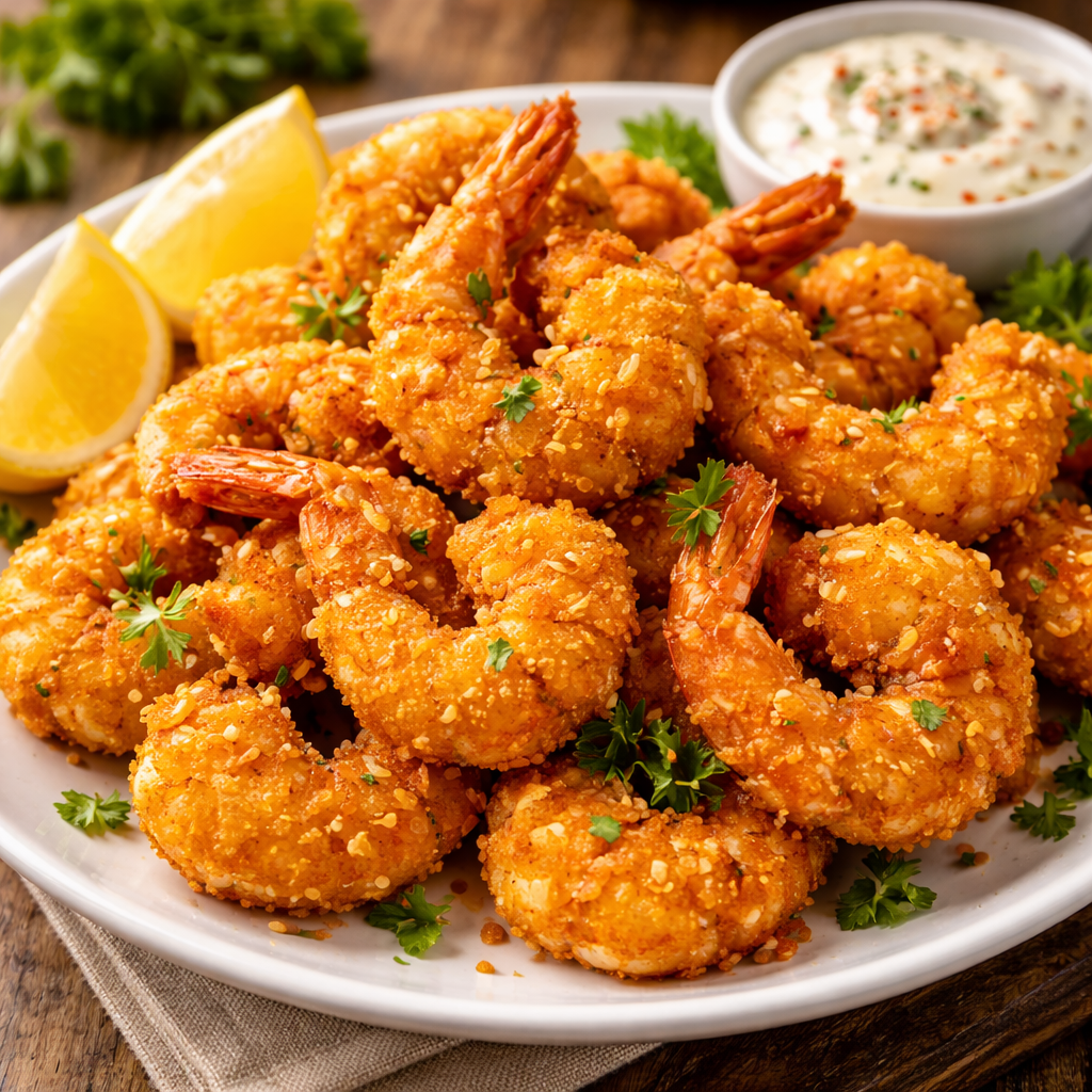 Udang goreng tepung Mang Engking